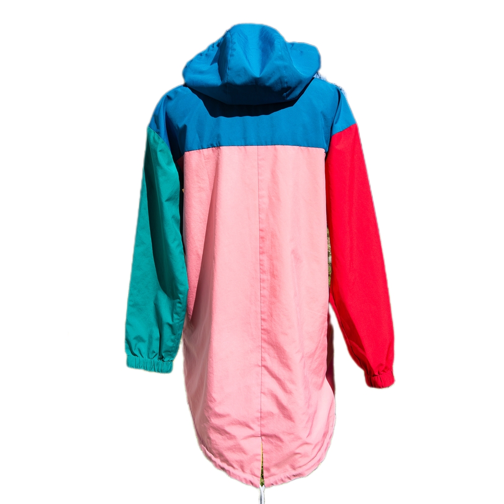 VGC VANS Colorful Zipper Hooded Windbreaker Jacket, Medium - Picture 3 of 9